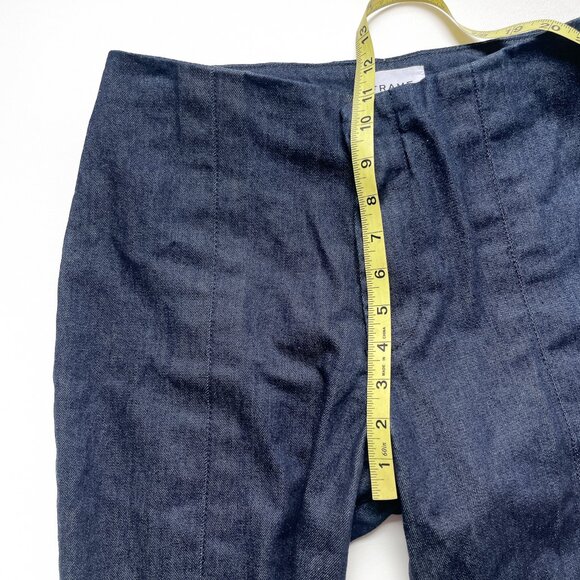 Frame Pixie Pleat Denim Pants Flare Jeans Rinse Size 29 NEW NWT - Picture 12 of 15
